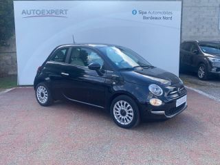 33110 : Hyundai Bordeaux Nord Le Bouscat - Sipa Automobiles - FIAT 500 SERIE 9 EURO 6D-FULL Dolcevita - 500 II - NOIR - Boîte manuelle - Essence sans plomb