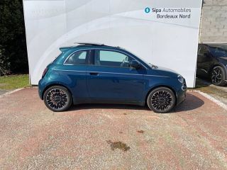 33110 : Hyundai Bordeaux Nord Le Bouscat - Sipa Automobiles - FIAT 500e BERLINE La Prima - 500 III - Bleu - Automate à fonct. Continu - Courant électrique