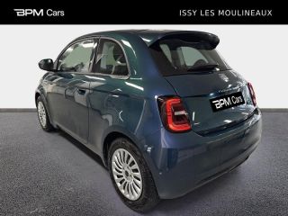 92130 : Hyundai ISSY-LES-MOULINEAUX - BPM Cars - FIAT 500 - 500 - Ocean Green métal - Traction - Electrique