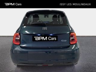 92130 : Hyundai ISSY-LES-MOULINEAUX - BPM Cars - FIAT 500 - 500 - Ocean Green métal - Traction - Electrique