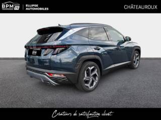 36000 : Hyundai Châteauroux - ELLIPSE Automobiles - HYUNDAI Tucson - Tucson - Teal Blue Métal - Transmission intégrale - Hybride rechargeable : Essence/Electrique