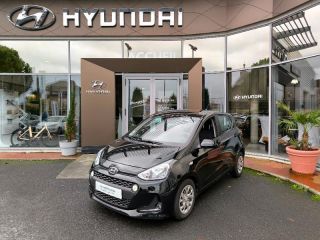 19100 : Hyundai Brive-la-Gaillarde - Garage Pouget - HYUNDAI i10 - i10 - Noir Métal - Traction - Essence