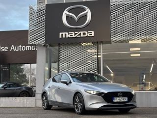 29000 : Hyundai Quimper - Iroise Automobiles - MAZDA Mazda 3 - Mazda 3 - Sonic Silver Métallisé - Traction - Essence/Micro-Hybride