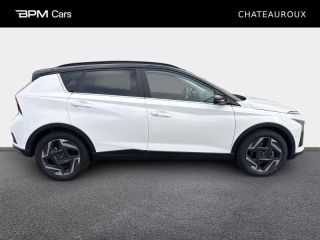 36000 : Hyundai Châteauroux - BPM Cars - HYUNDAI Bayon - Bayon - Atlas White Métal/Toit+rétros Black - Traction - Essence