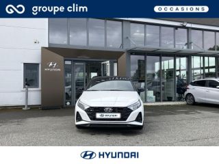 65000 : Hyundai Tarbes i-AUTO - HYUNDAI i20 - i20 - Polar White Métal/Toit/rétros Black - Traction - Essence/Micro-Hybride