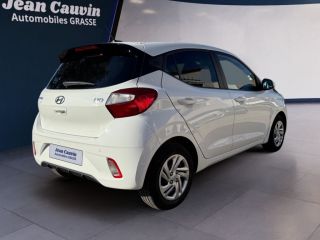 06130 : Hyundai Grasse - Garage Jean Cauvin - HYUNDAI i10 Creative - i10 III - Blanc - Boîte manuelle - Essence sans plomb