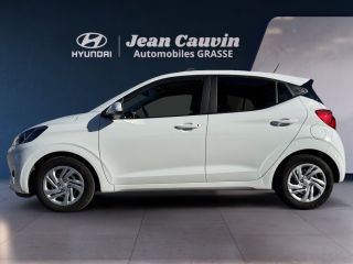 06130 : Hyundai Grasse - Garage Jean Cauvin - HYUNDAI i10 Creative - i10 III - Blanc - Boîte manuelle - Essence sans plomb