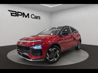 92130 : Hyundai ISSY-LES-MOULINEAUX - BPM Cars - HYUNDAI Bayon - Bayon - Dragon Red Métal/Toit+rétros Black - Traction - Essence