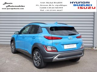 52000 : Hyundai Chaumont - Garage Michel Bazin - HYUNDAI Kona - Kona - Surfy Blue Métal - Traction - Hybride : Essence/Electrique