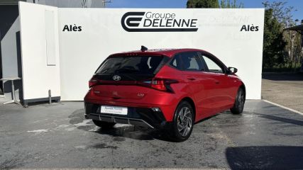 30100 : Hyundai Alès - Auto Hall - HYUNDAI i20 Intuitive - i20 III - Dragon Red Metal - Automate sequentiel - Essence sans plomb