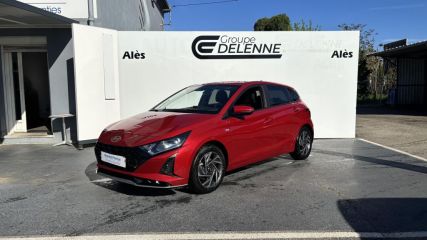 30100 : Hyundai Alès - Auto Hall - HYUNDAI i20 Intuitive - i20 III - Dragon Red Metal - Automate sequentiel - Essence sans plomb