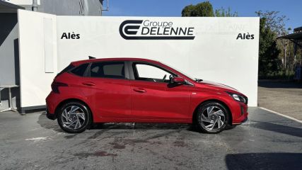 30100 : Hyundai Alès - Auto Hall - HYUNDAI i20 Intuitive - i20 III - Dragon Red Metal - Automate sequentiel - Essence sans plomb
