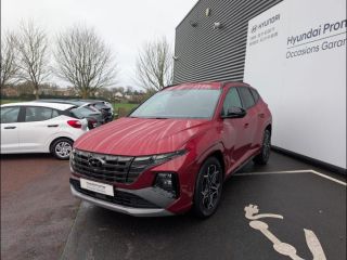 14100 : Hyundai Lisieux - Trajectoire Automobiles - HYUNDAI Tucson - Tucson - Sunset Red Métal - Transmission intégrale - Hybride rechargeable : Essence/Electrique