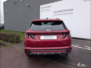 14100 : Hyundai Lisieux - Trajectoire Automobiles - HYUNDAI Tucson - Tucson - Sunset Red Métal - Transmission intégrale - Hybride rechargeable : Essence/Electrique