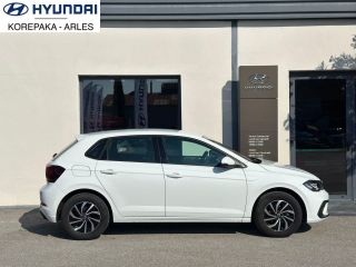 13200 : HYUNDAI Arles - Lexa Automobile - VOLKSWAGEN POLO Life Plus - POLO VI - Blanc - Boîte manuelle - Essence sans plomb