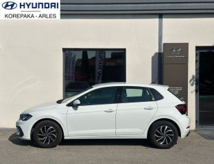 13200 : HYUNDAI Arles - Lexa Automobile - VOLKSWAGEN POLO Life Plus - POLO VI - Blanc - Boîte manuelle - Essence sans plomb