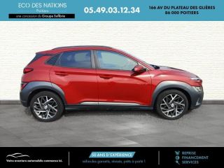 86000 : Hyundai Poitiers - Eco des Nations - HYUNDAI Kona - Kona - Pulse Red Métal - Traction - Hybride : Essence/Electrique