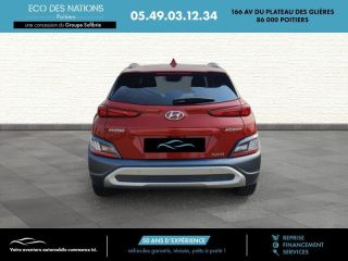 86000 : Hyundai Poitiers - Eco des Nations - HYUNDAI Kona - Kona - Pulse Red Métal - Traction - Hybride : Essence/Electrique
