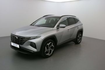 01150 : Stock constructeur - HYUNDAI TUCSON Executive - TUCSON IV - Gris - Boîte automatique - Essence / Courant électrique