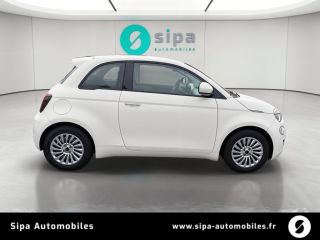 33140 : Hyundai - Sipa Automobiles – Bordeaux Sud - Villenave d’Ornon - FIAT 500e BERLINE Nouvelle 500 - 500 III ELECTRIQUE - Blanc - Automate à fonct. Continu - Courant électrique