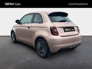 36000 : Hyundai Châteauroux - BPM Cars - FIAT 500 - 500 - Rose Gold métal - Traction - Electrique