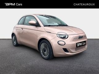 36000 : Hyundai Châteauroux - BPM Cars - FIAT 500 - 500 - Rose Gold métal - Traction - Electrique