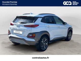 38300 : Hyundai Bourgoin-Jallieu - Groupe Central Autos - HYUNDAI KONA HYBRID Creative - KONA - Blanc - Automate sequentiel - Essence / Courant électrique