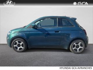 50300 : Hyundai Avranches - GCA - FIAT 500 - 500 - Ocean Green métal - Traction - Electrique