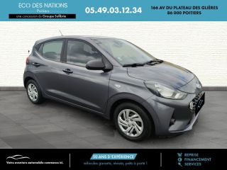 86000 : Hyundai Poitiers - Eco des Nations - HYUNDAI i10 - i10 - Gris fonce - Traction - Essence