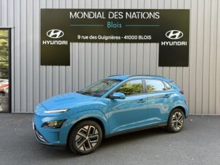 41000 : Hyundai Blois - Mondial des Nations - HYUNDAI Kona - Kona - Bleu - Traction - Electrique