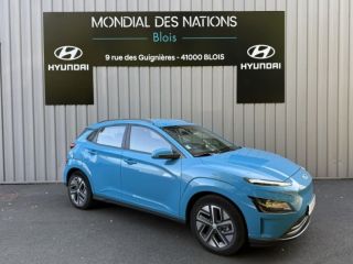 41000 : Hyundai Blois - Mondial des Nations - HYUNDAI Kona - Kona - Bleu - Traction - Electrique