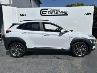 30100 : Hyundai Alès - Auto Hall - HYUNDAI KONA HYBRID Creative - KONA - Blanc - Automate sequentiel - Essence / Courant électrique