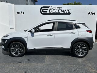 30100 : Hyundai Alès - Auto Hall - HYUNDAI KONA HYBRID Creative - KONA - Blanc - Automate sequentiel - Essence / Courant électrique