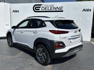 30100 : Hyundai Alès - Auto Hall - HYUNDAI KONA HYBRID Creative - KONA - Blanc - Automate sequentiel - Essence / Courant électrique
