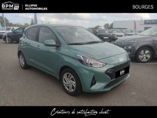 18230 : Hyundai Bourges - ELLIPSE Automobiles - HYUNDAI i10 - i10 - Vert - Traction - Essence