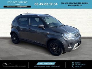 86000 : Hyundai Poitiers - Eco des Nations - SUZUKI Ignis - Ignis - Gris fonce - Traction - Essence/Micro-Hybride