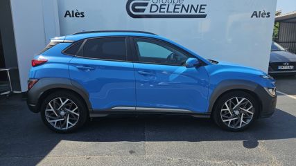 30100 : Hyundai Alès - Auto Hall - HYUNDAI KONA HYBRID Executive - KONA - Bleu - Automate sequentiel - Essence / Courant électrique