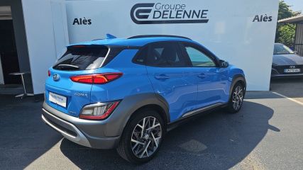 30100 : Hyundai Alès - Auto Hall - HYUNDAI KONA HYBRID Executive - KONA - Bleu - Automate sequentiel - Essence / Courant électrique