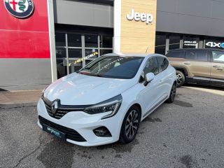 04100 : Hyundai Manosque - Pedinielli - RENAULT CLIO V Intens - CLIO V - BLANC - Boîte hybride multimode - Essence / Courant électrique