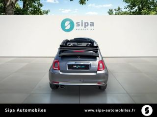 33140 : Hyundai Bordeaux Sud Villenave d'Ornon - Sipa Automobiles - FIAT 500C SERIE 9 EURO 6D-FULL Dolcevita - 500 II - GRIS - Boîte manuelle - Essence sans plomb