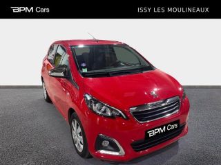 92130 : Hyundai ISSY-LES-MOULINEAUX - ELLIPSE AUTOMOBILES - PEUGEOT 108 - 108 - Rouge Scarlet (O) - Traction - Essence