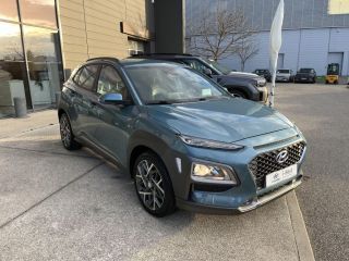69190 : Hyundai Lyon Sud - Groupe Central Autos - HYUNDAI KONA HYBRID Edition #1 - KONA - Bleu - Automate sequentiel - Essence / Courant électrique