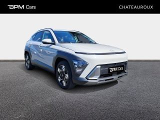 36000 : Hyundai Châteauroux - BPM Cars - HYUNDAI Kona - Kona - Atlas White - Traction - Hybride : Essence/Electrique