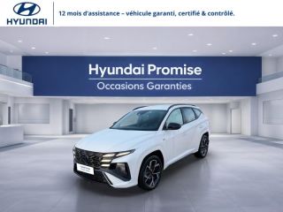 29200 : Hyundai Brest - Iroise Automobiles - HYUNDAI Tucson - Tucson - Serenity White Métal - Traction - Hybride : Essence/Electrique