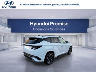 29200 : Hyundai Brest - Iroise Automobiles - HYUNDAI Tucson - Tucson - Serenity White Métal - Traction - Hybride : Essence/Electrique
