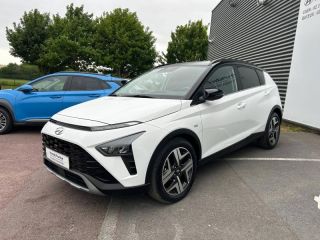 14100 : Hyundai Lisieux - Trajectoire Automobiles - HYUNDAI Bayon - Bayon - Atlas White/Toit/rétros Black - Traction - Essence/Micro-Hybride