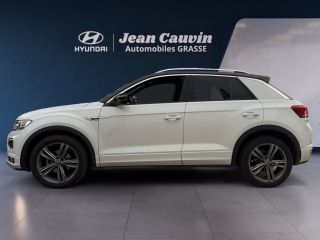 06130 : Hyundai Grasse - Garage Jean Cauvin - VOLKSWAGEN T-ROC R-Line - T-ROC - Blanc - Automate sequentiel - Essence sans plomb