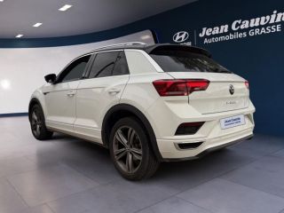 06130 : Hyundai Grasse - Garage Jean Cauvin - VOLKSWAGEN T-ROC R-Line - T-ROC - Blanc - Automate sequentiel - Essence sans plomb