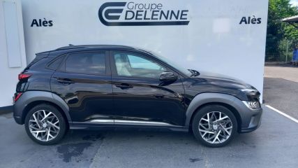 30100 : Hyundai Alès - Auto Hall - HYUNDAI KONA HYBRID Executive - KONA - Noir - Automate sequentiel - Essence / Courant électrique