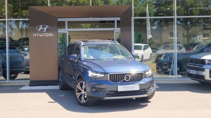 77240 : Hyundai Melun - CAP FOURNIER - VOLVO XC40 Inscription Luxe - XC40 (09/2017-01/2022) - Bleu - Boîte automatique - Diesel